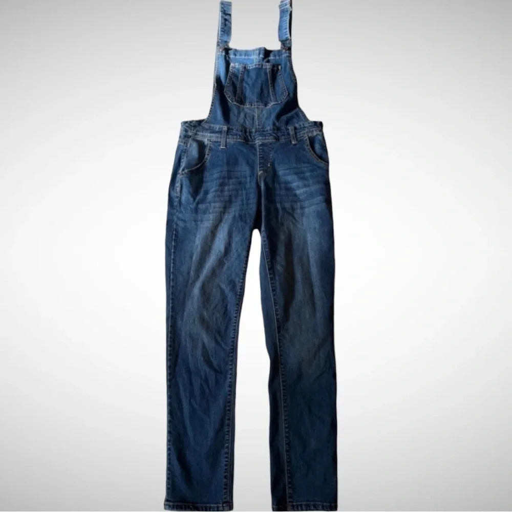 WALLFLOWER Tomboy Casual Fit Insta Stretch Denim Overalls‎ | Medium | EUC